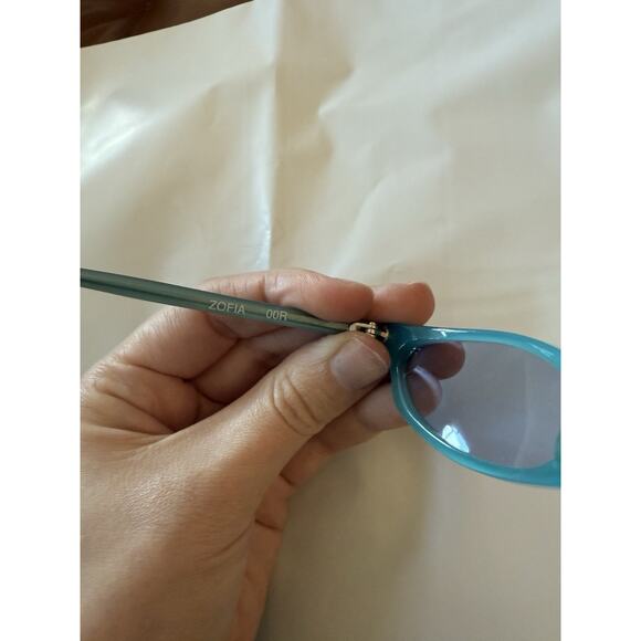 Lunettes Anne Et Valentin Eyeglasses Blue Grey Frames Zofia 00R France - Picture 4 of 6